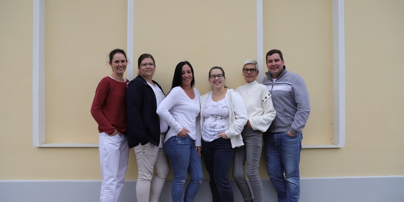 Gruppenbild des Teams